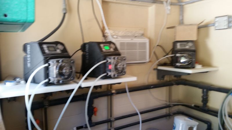 New Continuous Chlorine Feed Pumps
