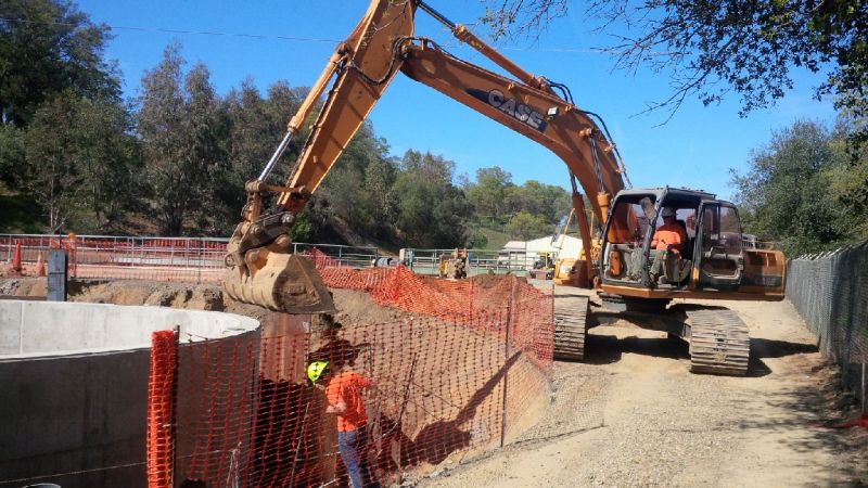 Work on Clarifier